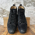 Christian Louboutin High Black Sequen Sneaker Sz 9 (42)