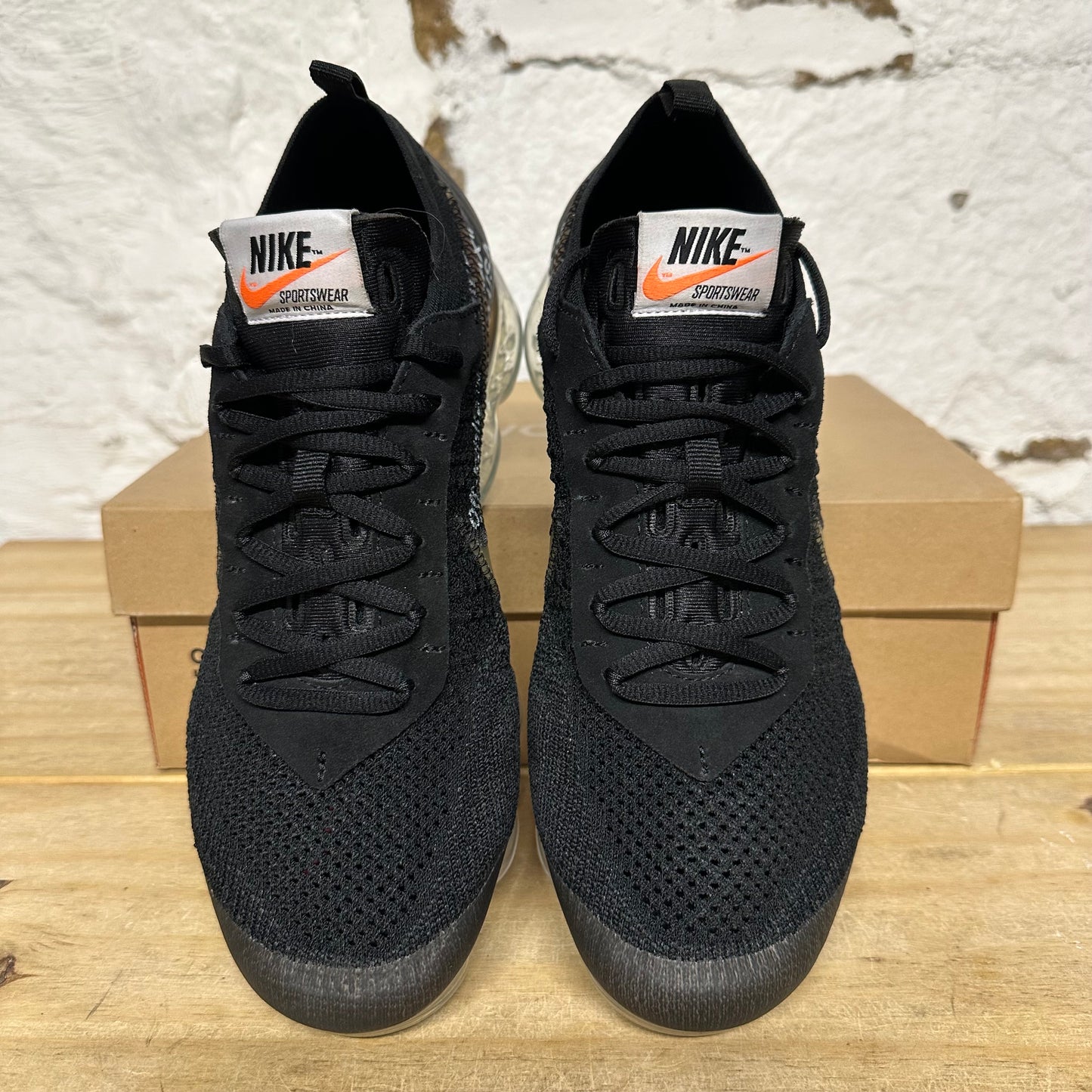 Nike Air VaporMax FK Off-White Black Sz 10.5