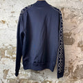 Louis Vuitton Flower Monogram Track Jacket Navy Sz L