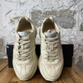 Gucci Rhyton Red Logo Cream Sneaker Sz 9
