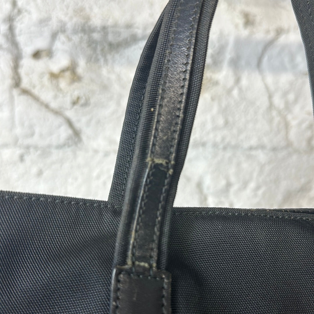 Gucci Black Canvas Purse