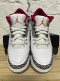 Air Jordan 3 Cardinal Sz 6Y DS