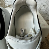 Alexander Mcqueen Black Tab Neoprene White Sneaker Sz 10 (43)