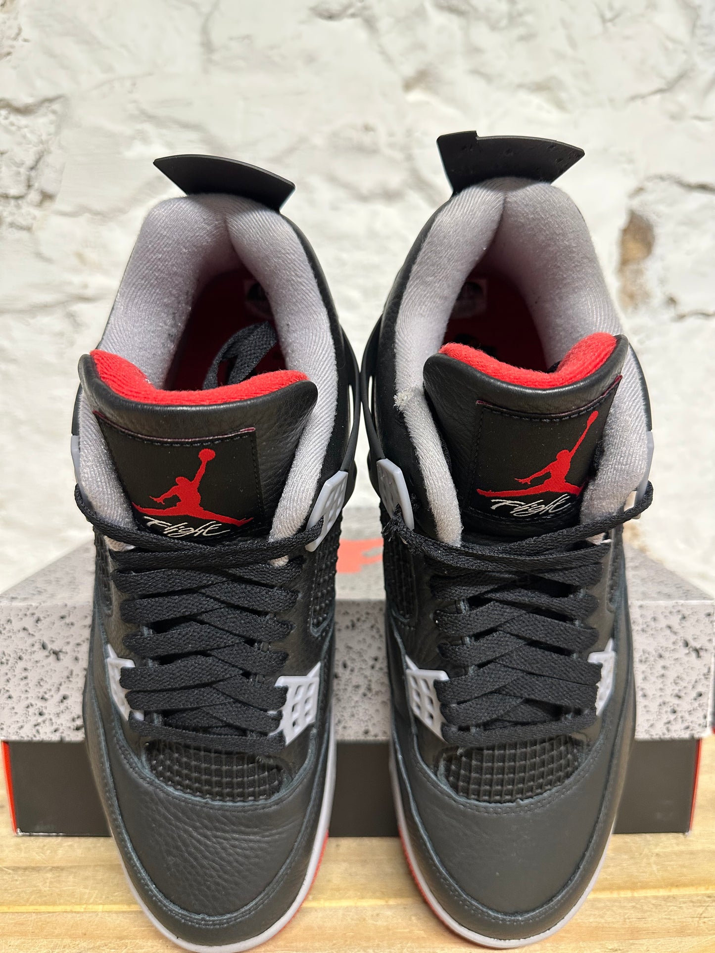 Air Jordan 4 Bred Reimagined Sz 10