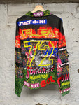 Nike CPFM Multicolor L/S Polo Sz M DS
