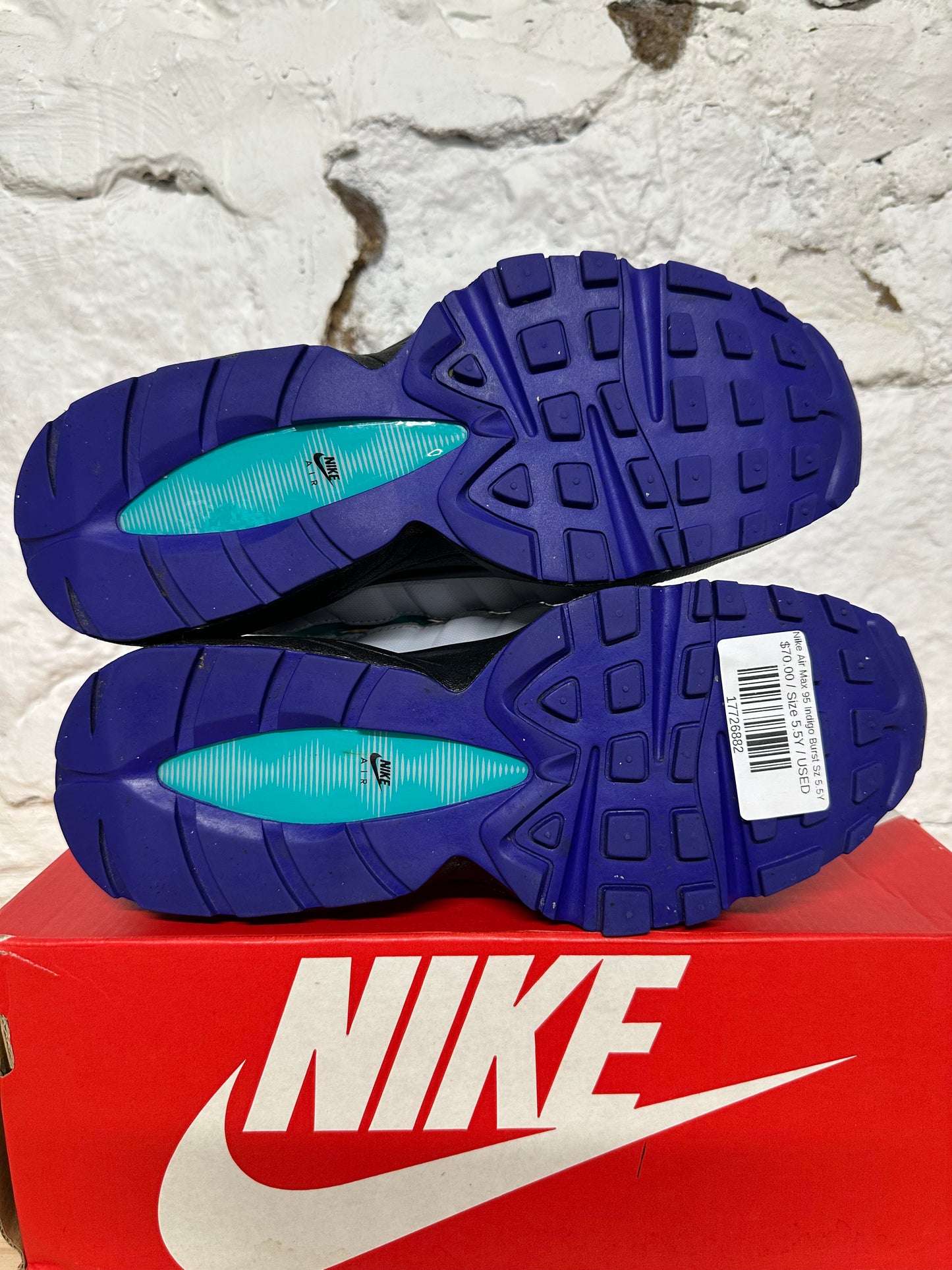 Nike Air Max 95 Indigo Burst Sz 5.5Y