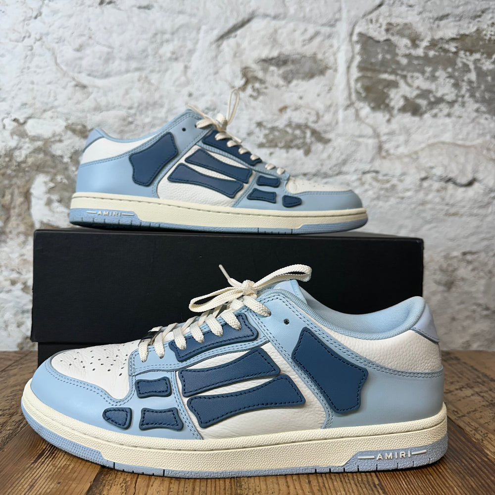 Amiri Navy Skeleton Light Blue White Cream Sneaker Sz 11 (44)