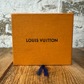 Louis Vuitton Graphite Slim Bracelet Sz 21 W/ Box