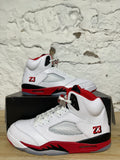 Air Jordan 5 Fire Red Black Tongue (2025) Sz 11.5