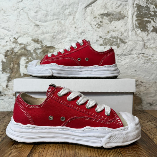 Maison Mihara Red White Hank Sneaker Sz 8 (41)