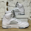 Air Jordan 5 White Metallic (2026) Sz 10