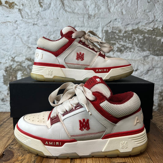 Amiri MA-1 Red White Cream Sneaker Sz 12 (45)
