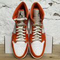 Air Jordan 1 Mid Metallic Orange Sz 15
