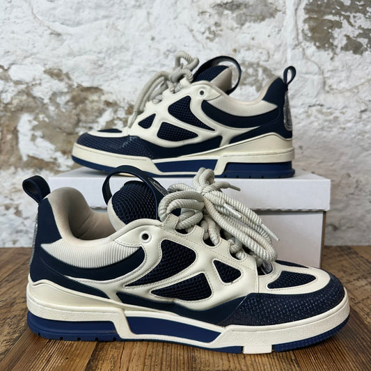 Louis Vuitton Navy White Skate Sneaker Sz 10.5 (9LV)