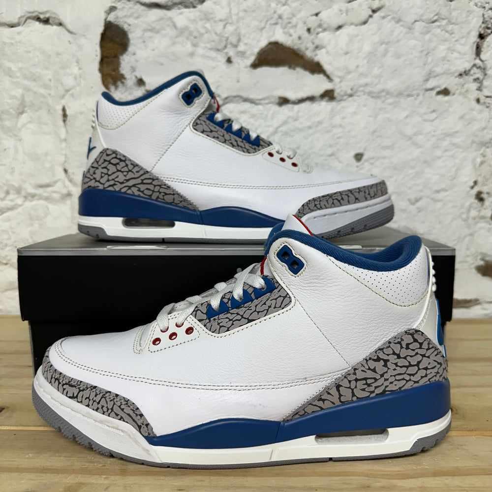 Air Jordan 3 True Blue (2026) Sz 9.5