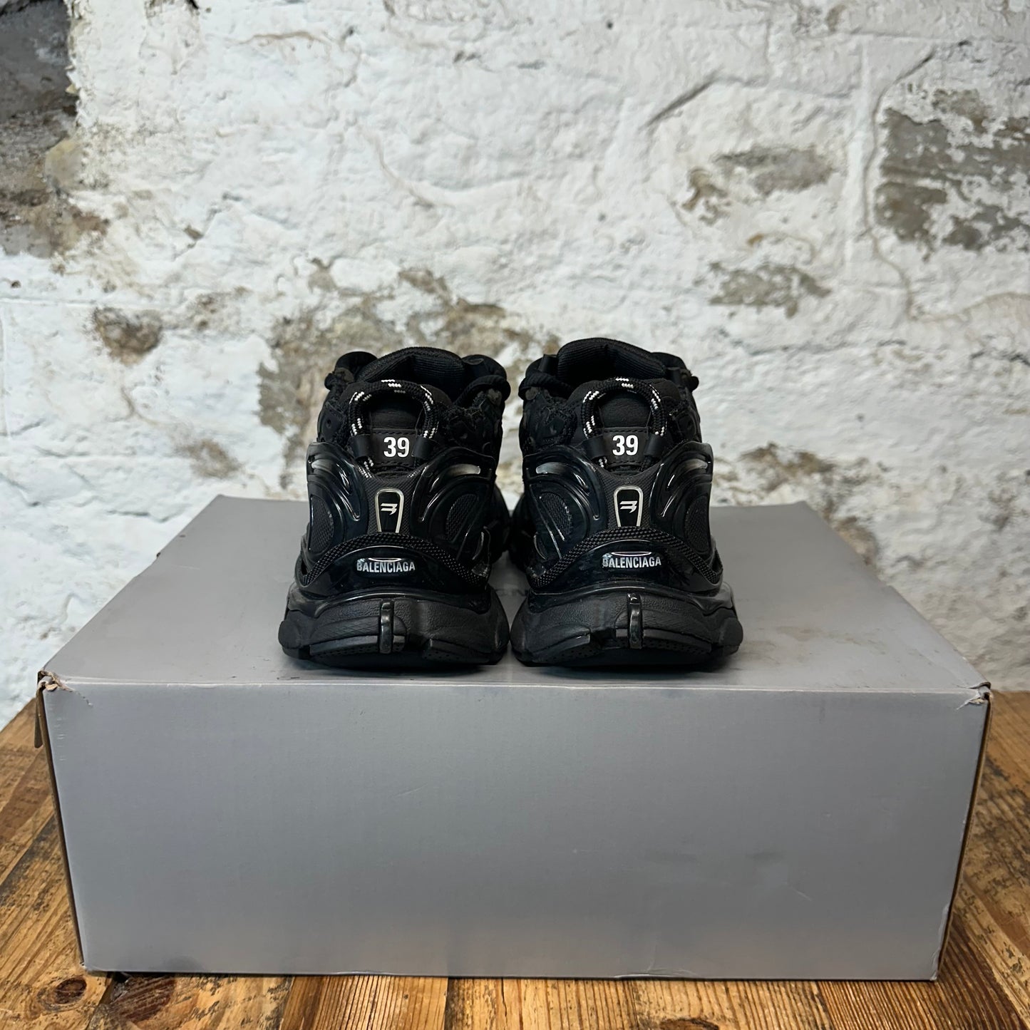 Balenciaga Runner Triple Black Sneaker Sz 6.5 (39)