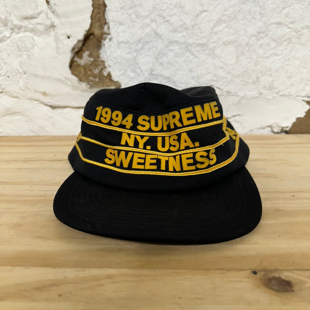 Supreme Pro Bowl Black Pillbox Hat