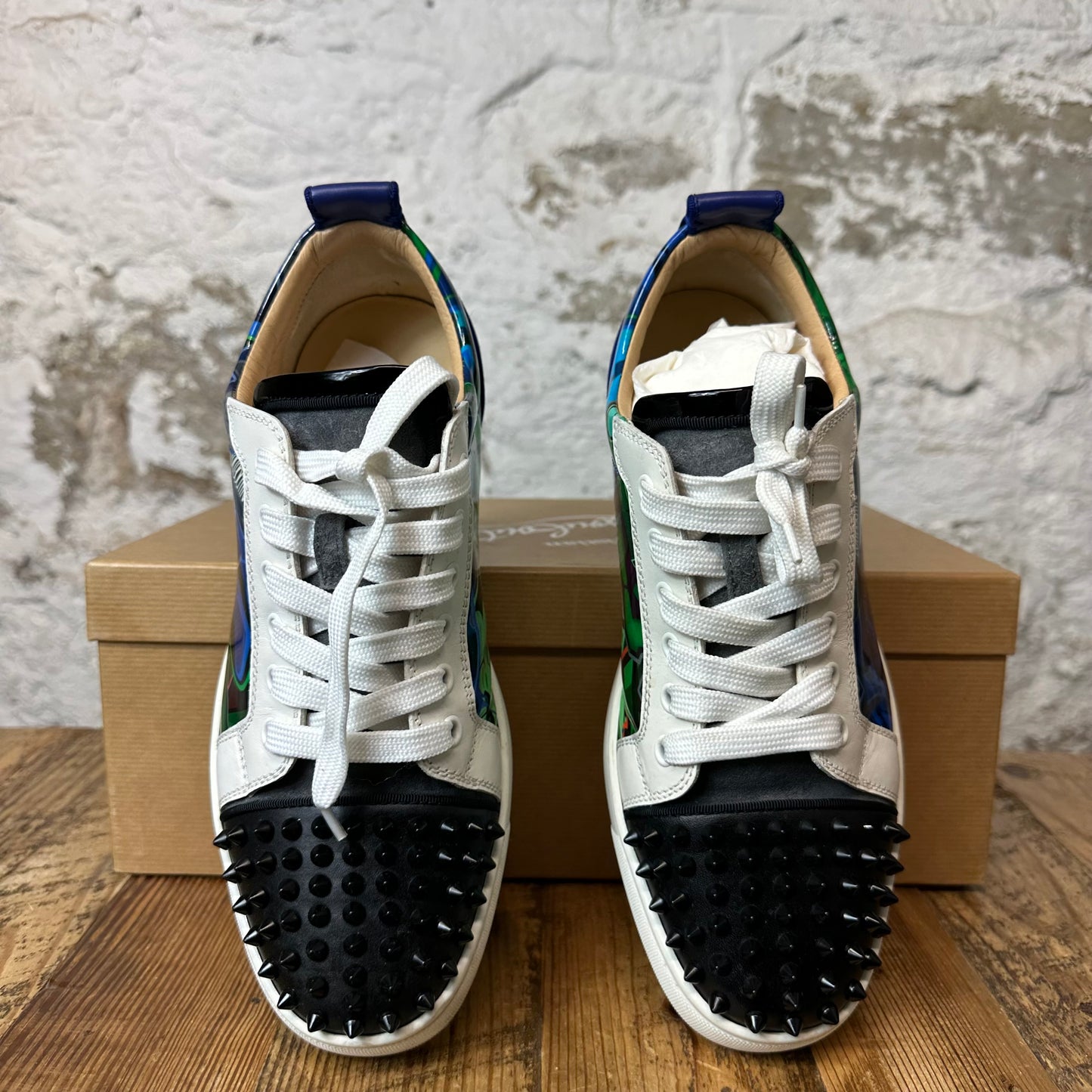 Christian Louboutin Grafitti Spike Sneaker Sz 7.5 (40.5)