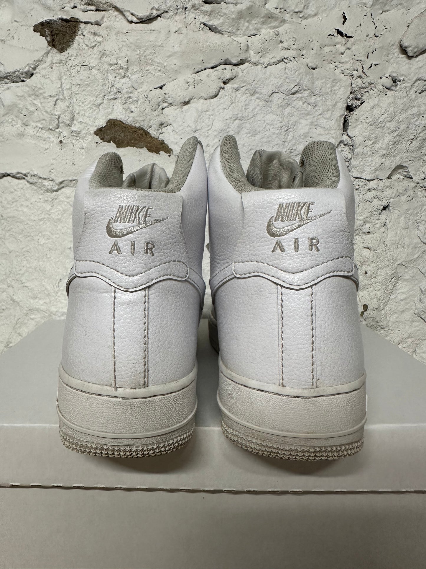 Nike Air Force 1 High Triple White Sz 8.5