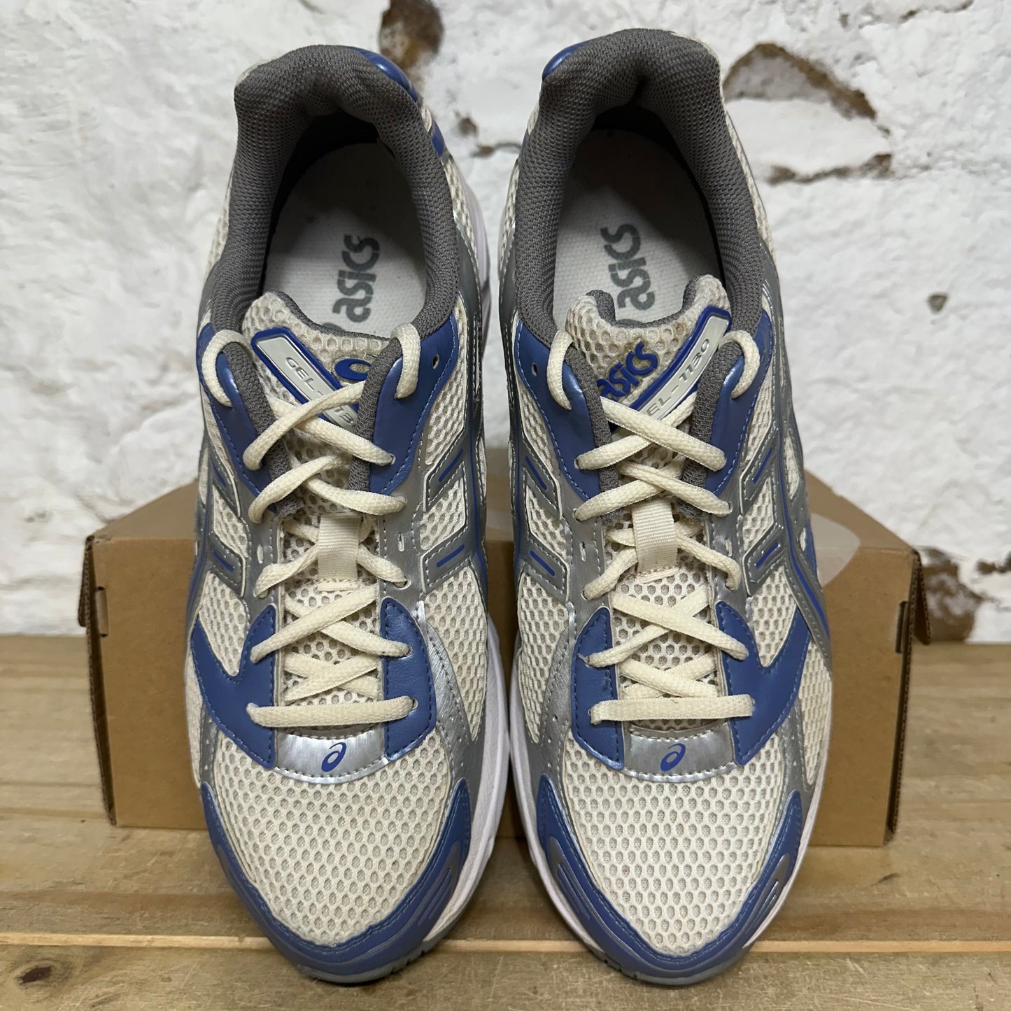 Asics Gel-1130 Cream Blueberry Sz 10