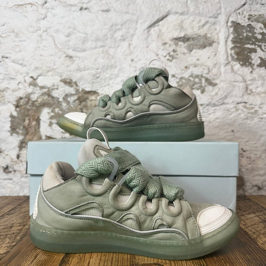 Lanvin Curb Cool Green Sneaker Sz 7 (40)