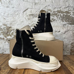 Rick Owens Abstract Pentastitch Black Milk High Sz 8 (41)