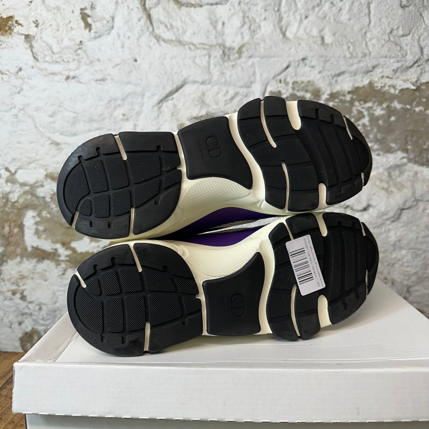 Dior B22 Yellow Purple White Sneaker Sz 9 (42)