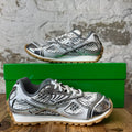 Bottega Veneta Silver White Orbit Sneaker Sz 5 (37) DS