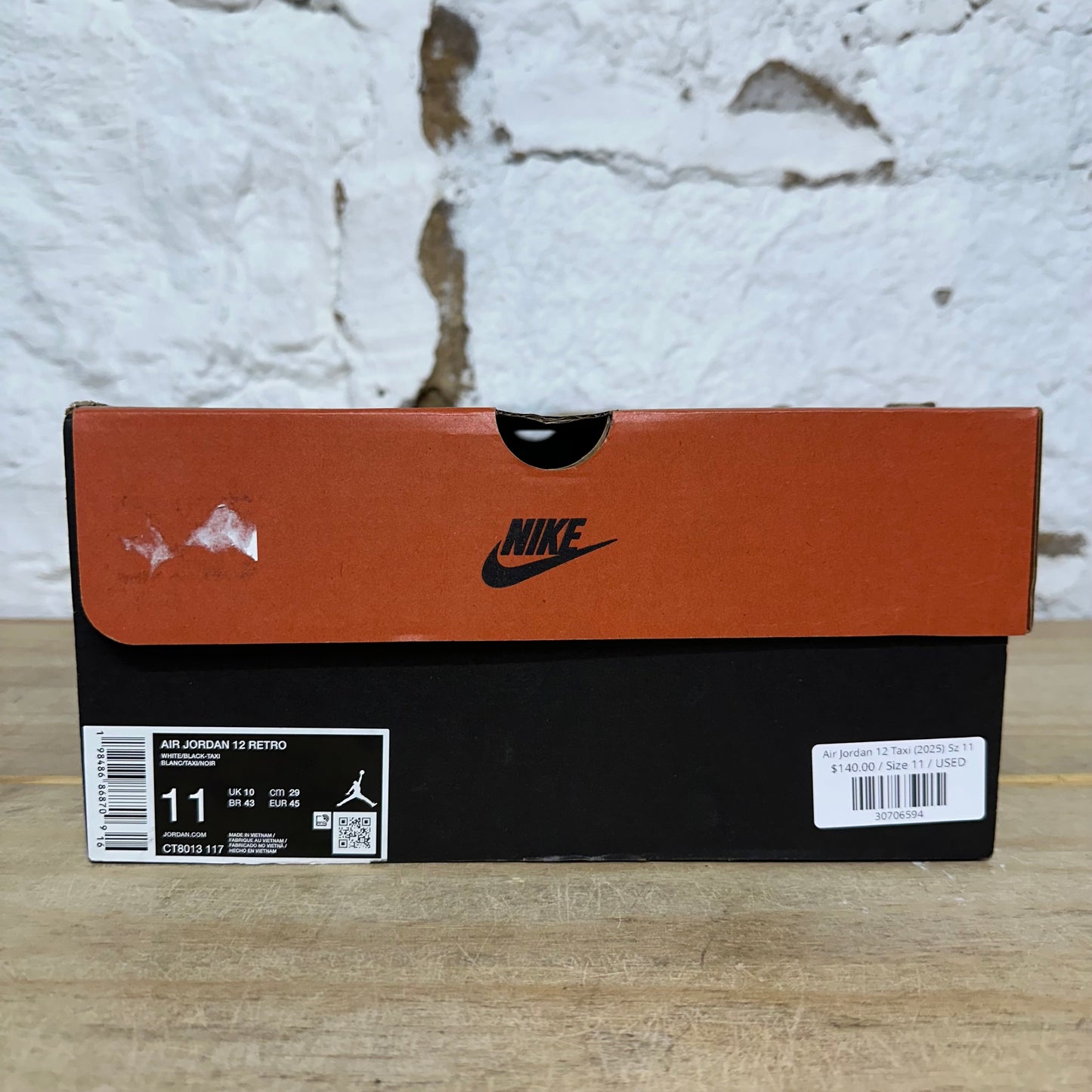 Air Jordan 12 Taxi (2025) Sz 11