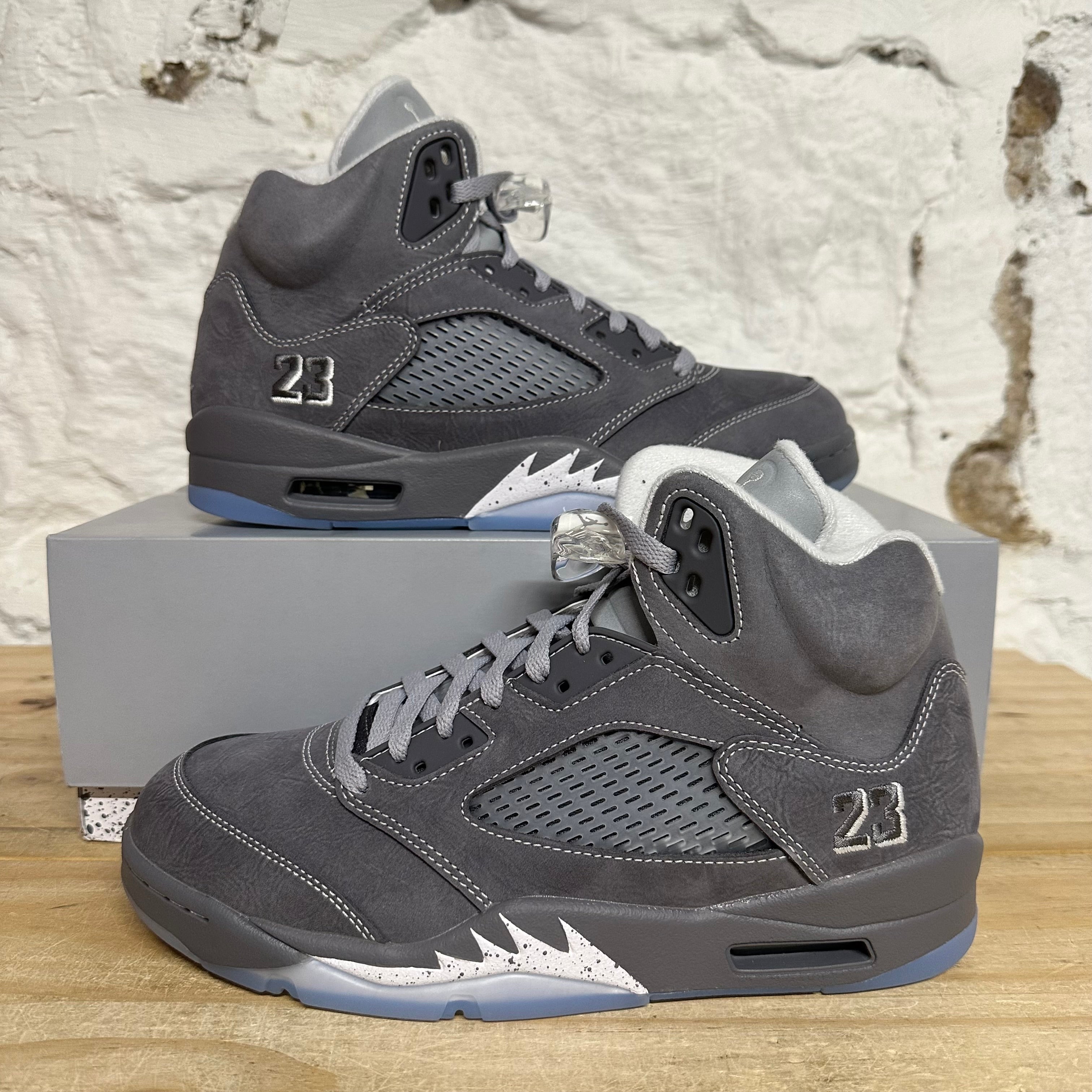 Air Jordan 5 Wolf Grey Sz 9 DS