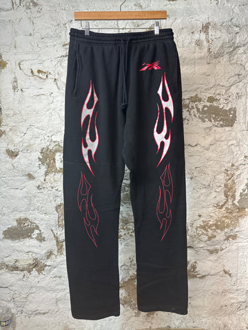 Hellstar Red White Gel Sweatpants Sz XL