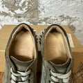 Christian Louboutin Khaki Suede Spike Sneaker Sz 8 (41)