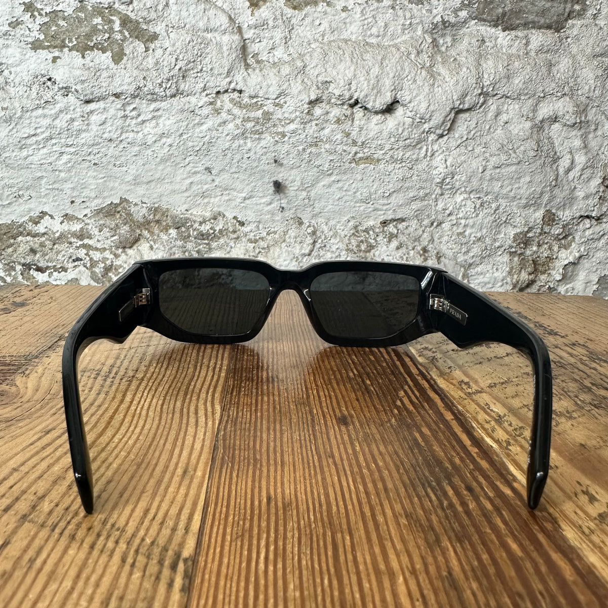 Prada Symbole Black Sunglasses W/ Case