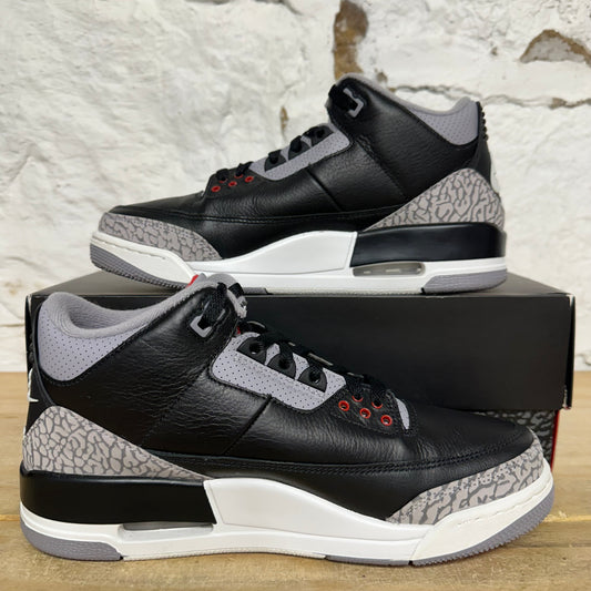 Air Jordan 3 Black Cement (2024) Sz 9