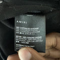 Amiri MX2 Black Patch Black Denim Jeans Sz 33