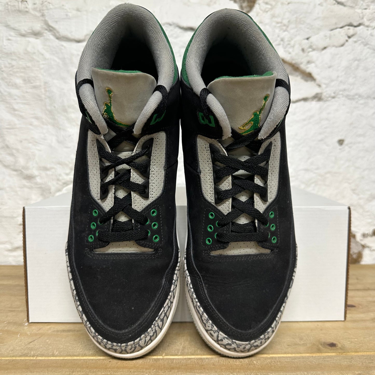 Air Jordan 3 Pine Green Sz 10.5