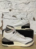 Air Jordan 3 White Cement Reimagined Sz 10.5