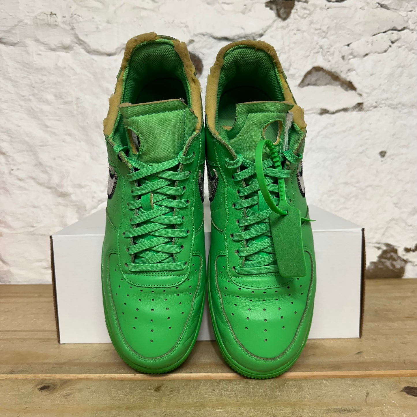 Nike Air Force 1 Low Off-White Brooklyn Sz 11.5