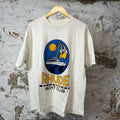 Rhude Yacht Club T-shirt Cream Sz M