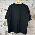 Saint Vanity White Griffin T-shirt Black Sz L