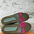 Louis Vuitton Gray Multicolor Trainer Sneaker Sz 10.5 (9LV)