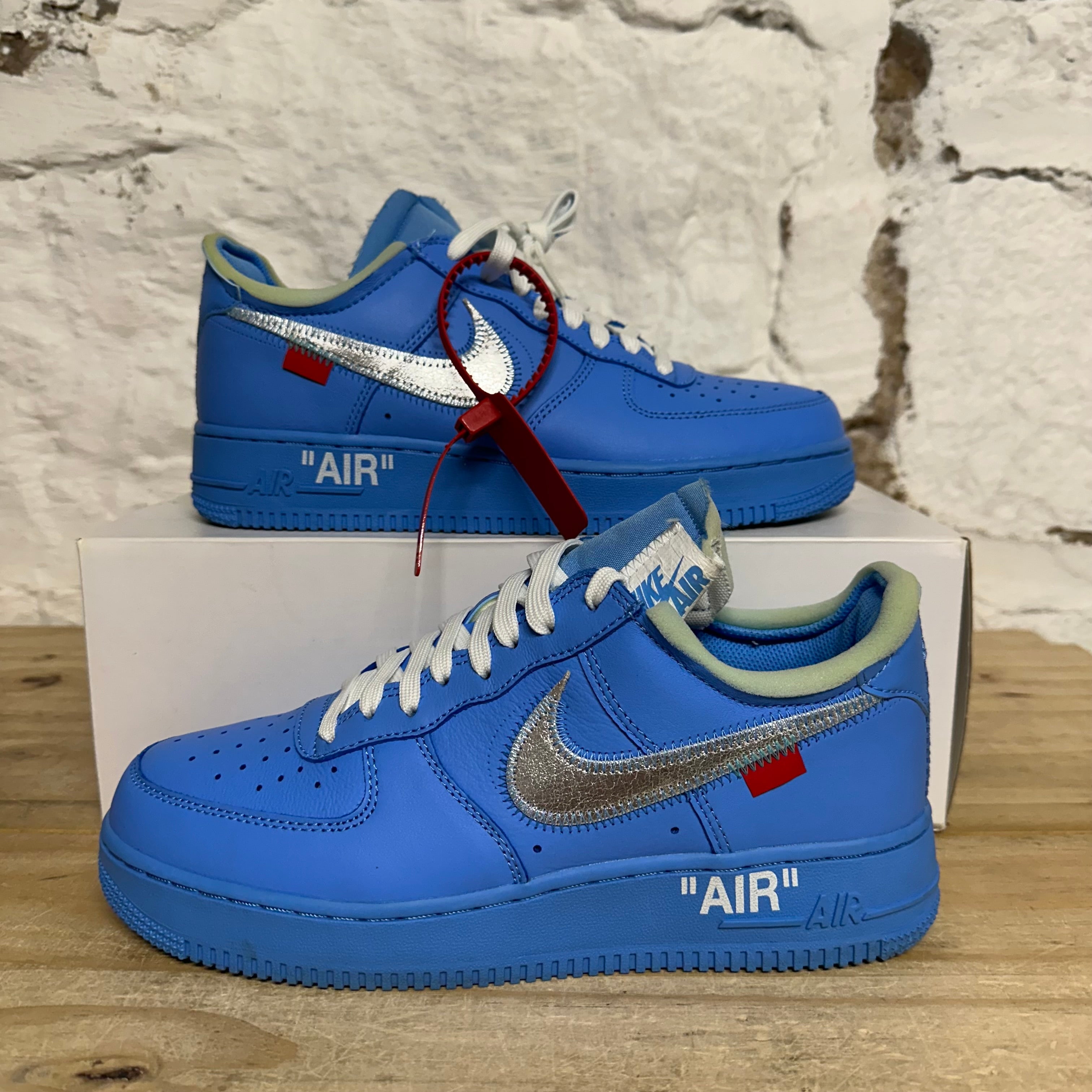 Nike Air Force 1 Low Off-White MCA University Blue Sz 7.5