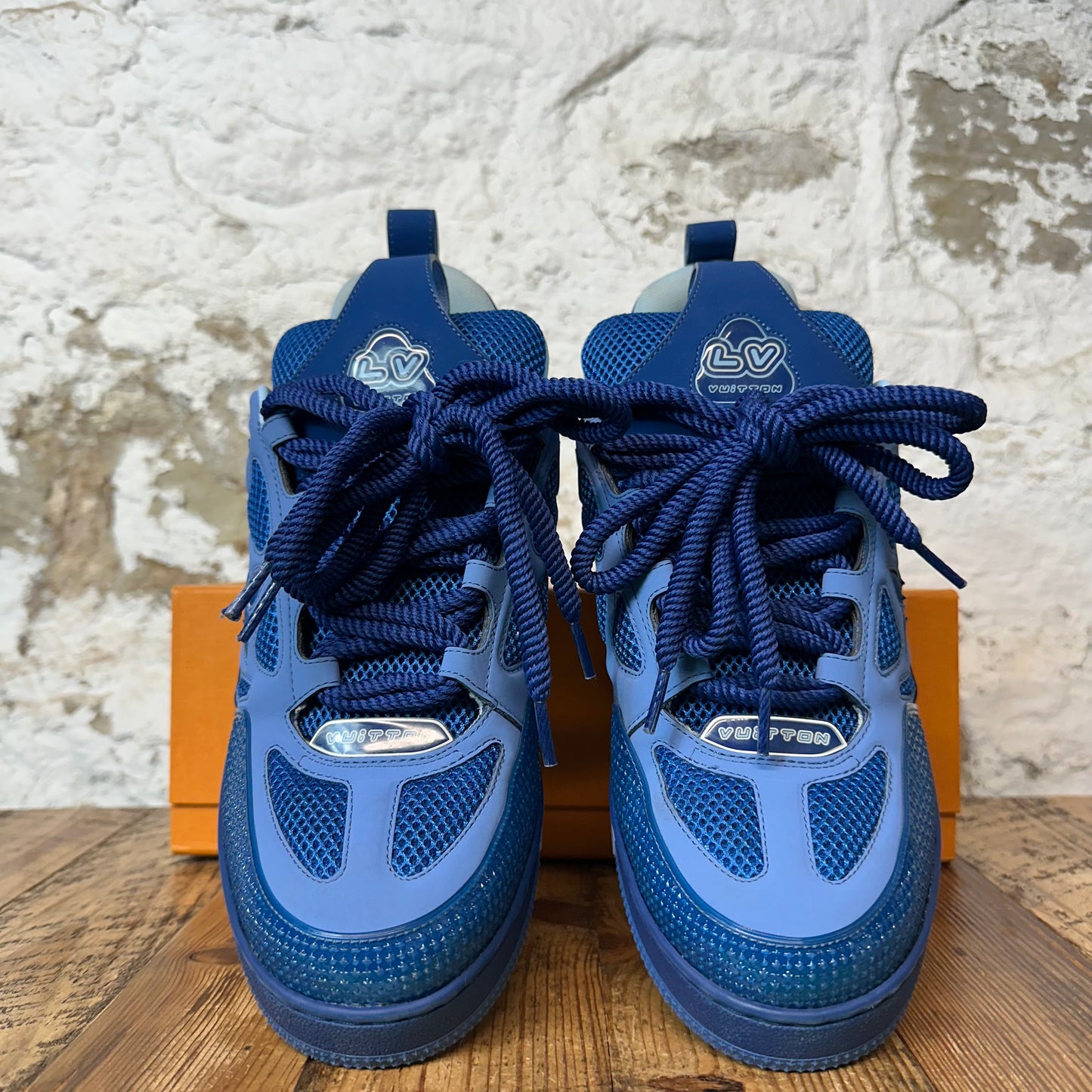 Louis Vuitton Blue Skate Sneaker Sz 12(10.5LV)