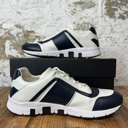 Gucci Interlocking GG Black White Sneaker Sz 9