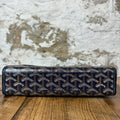 Goyard Jouvence Brown Monogram Navy Toiletry Bag
