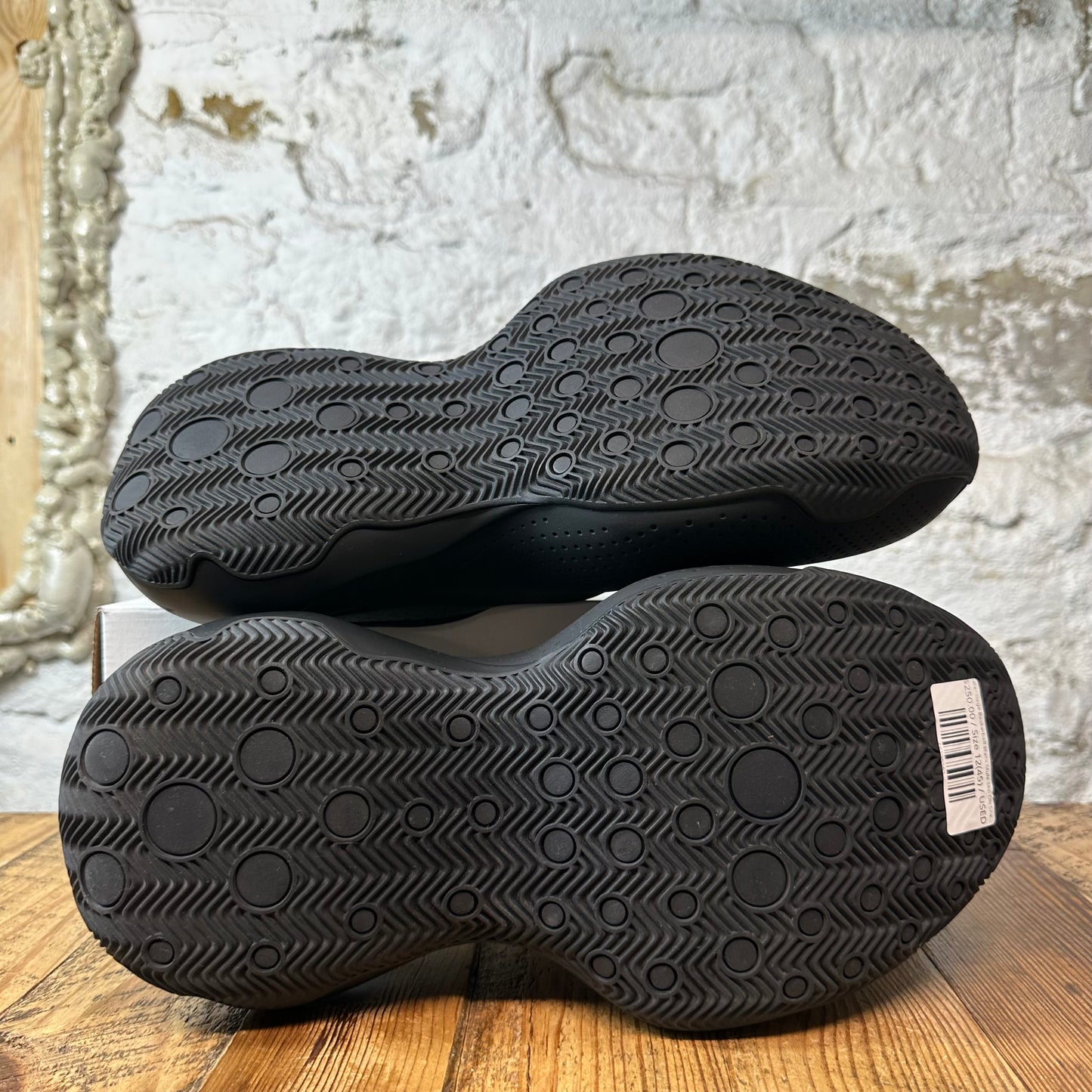 Balenciaga Basketball Black Mule Slip On Sneaker Sz 12 (45)