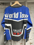 Vale Motorcross L/s Black Blue Sz S