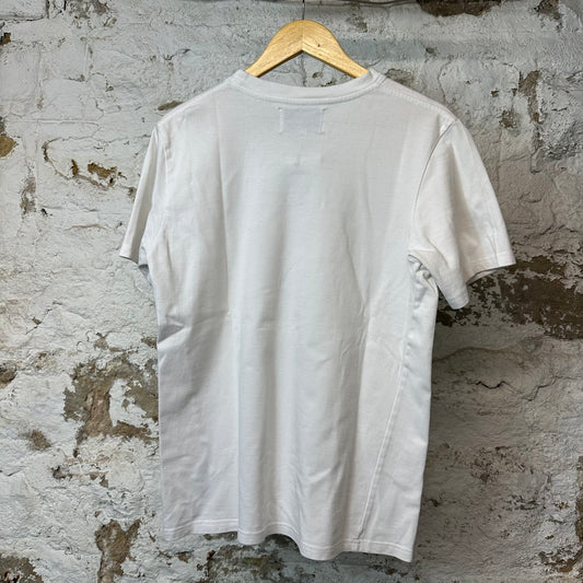 Casablanca Green Logo T-shirt White Sz S