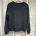 Gucci Leopard Vintage Logo Black Crewneck Sz S
