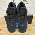 Air Jordam 14 Black University Blue Sz 11